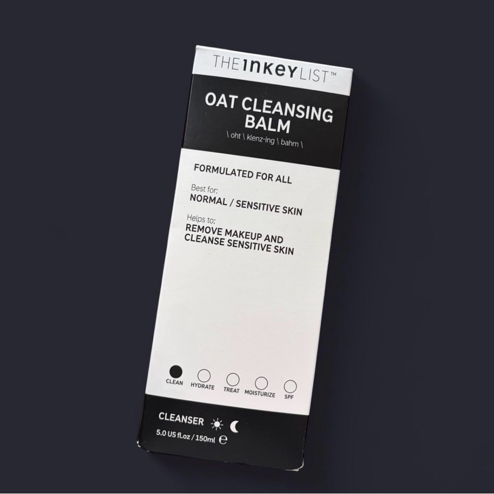 The Inkey List Oat Cleansing Balm